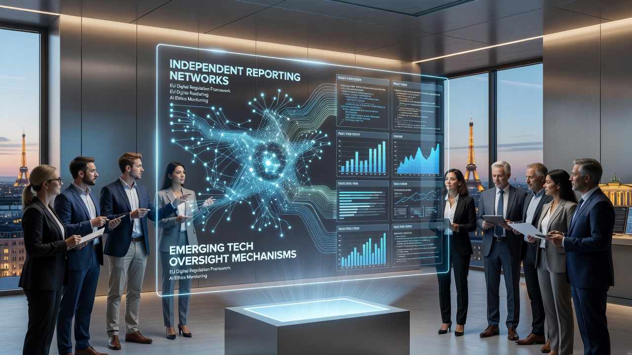 The Interplay of Independent Reporting Networks and Emerging Tech Oversight Mechanisms in Europe